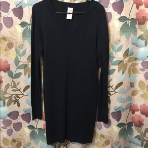 Black Faded Glory sweater dress